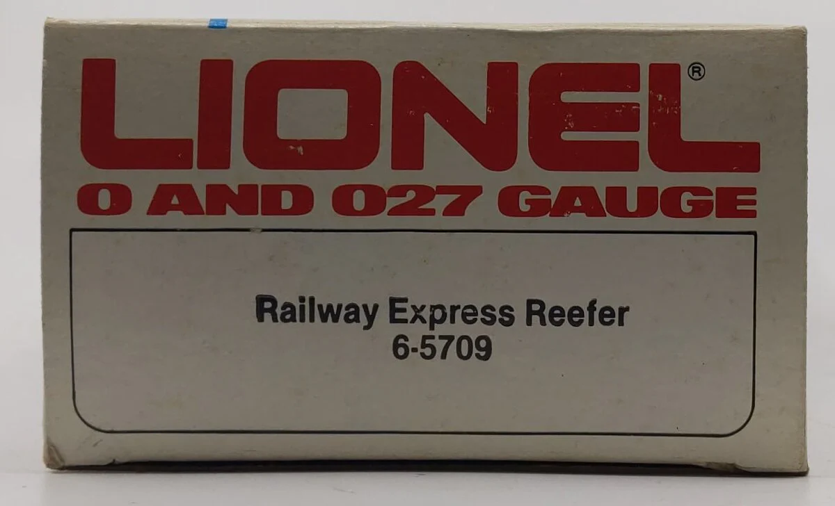 Lionel 6-5709 O Gauge Railway Express Agency Woodside Reefer LN/Box - Image 3