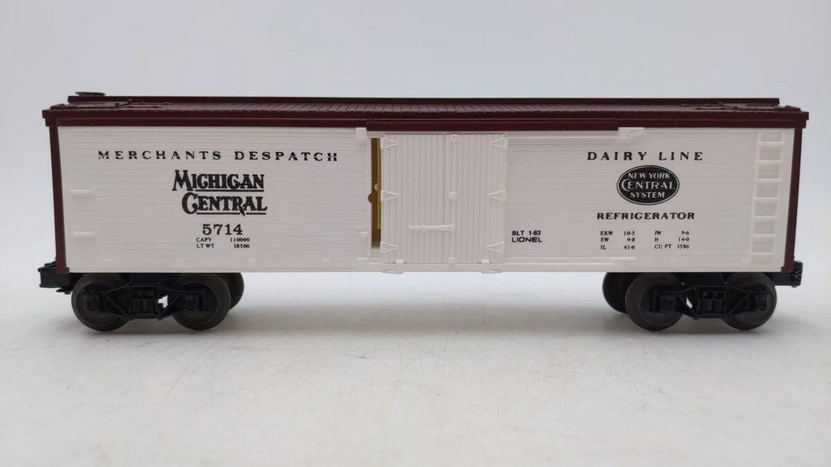 Lionel 6-5714 O Gauge Michigan Central Woodside Reefer LN/Box - Image 2