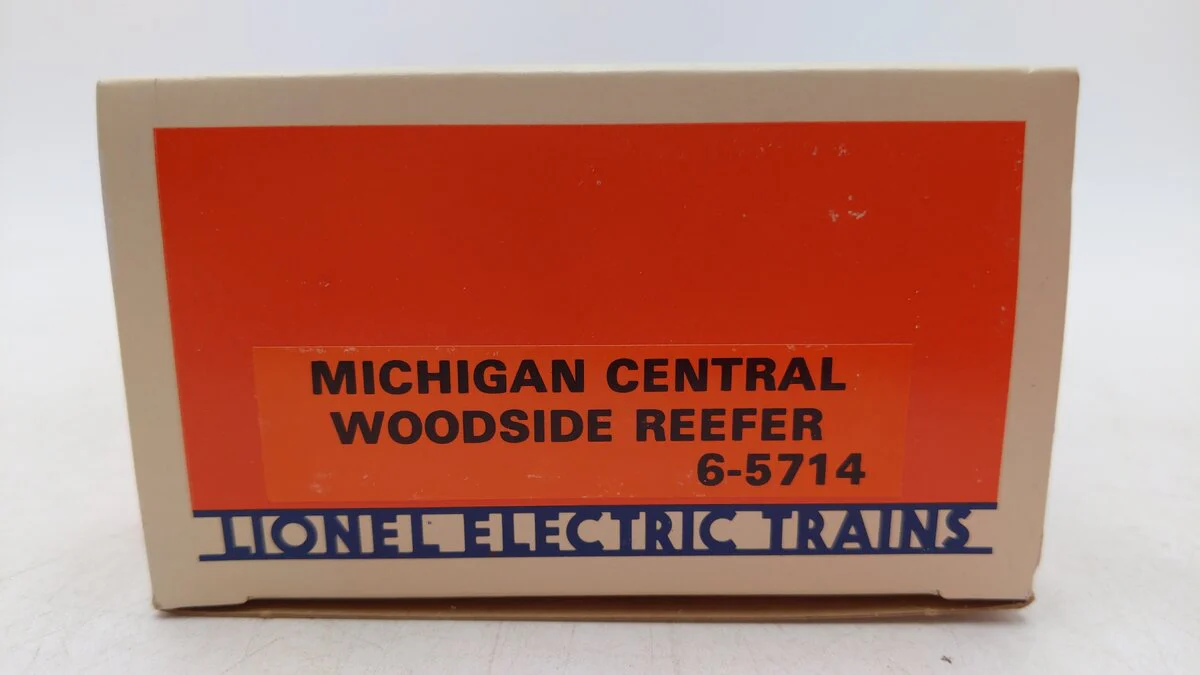 Lionel 6-5714 O Gauge Michigan Central Woodside Reefer LN/Box - Image 5
