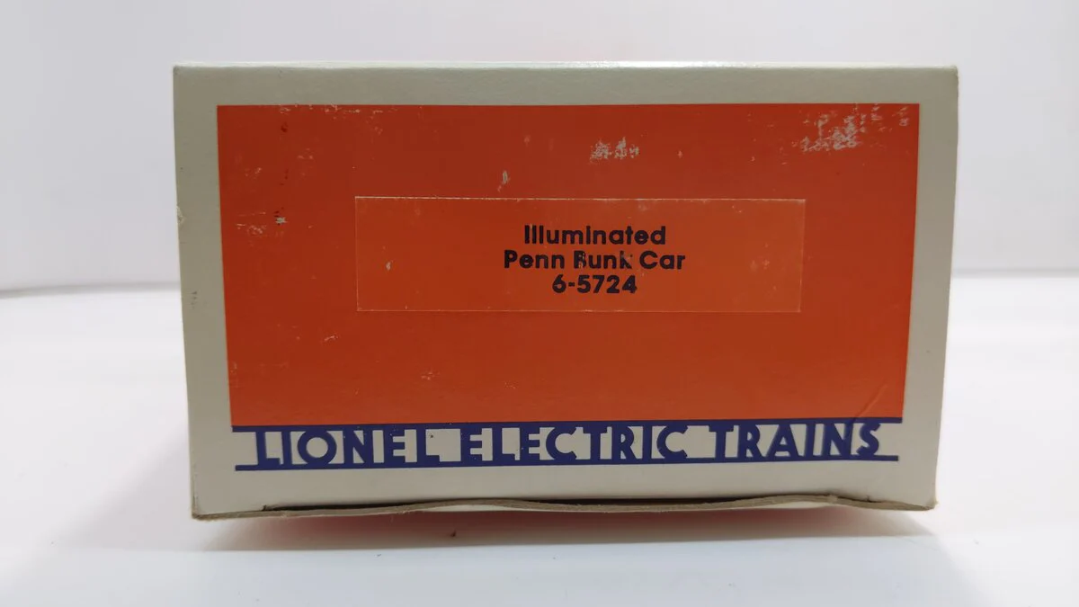 Lionel 6-5724 O Gauge Pennsylvania Illuminated Bunk Car #5724 NIB - Image 5