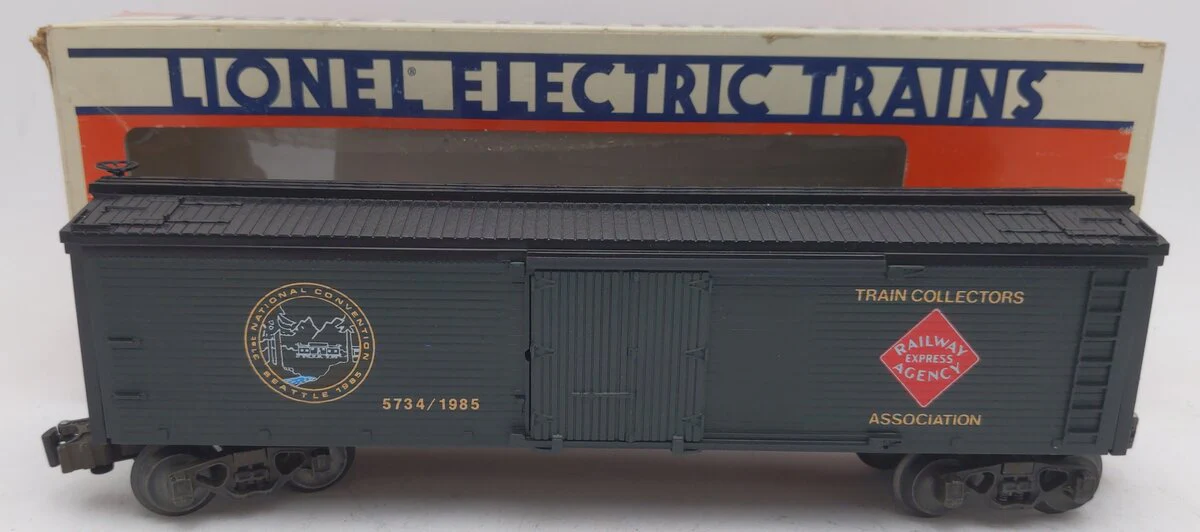 Lionel 6-5734 O Gauge TCA 1985 Convention Car EX/Box