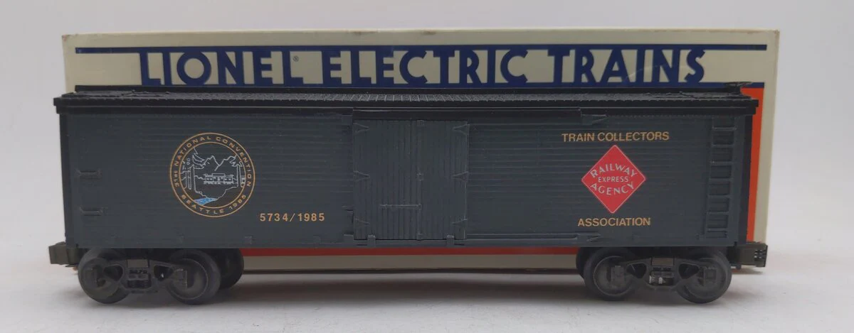 Lionel 6-5734 O Gauge TCA 1985 Convention Car EX/Box