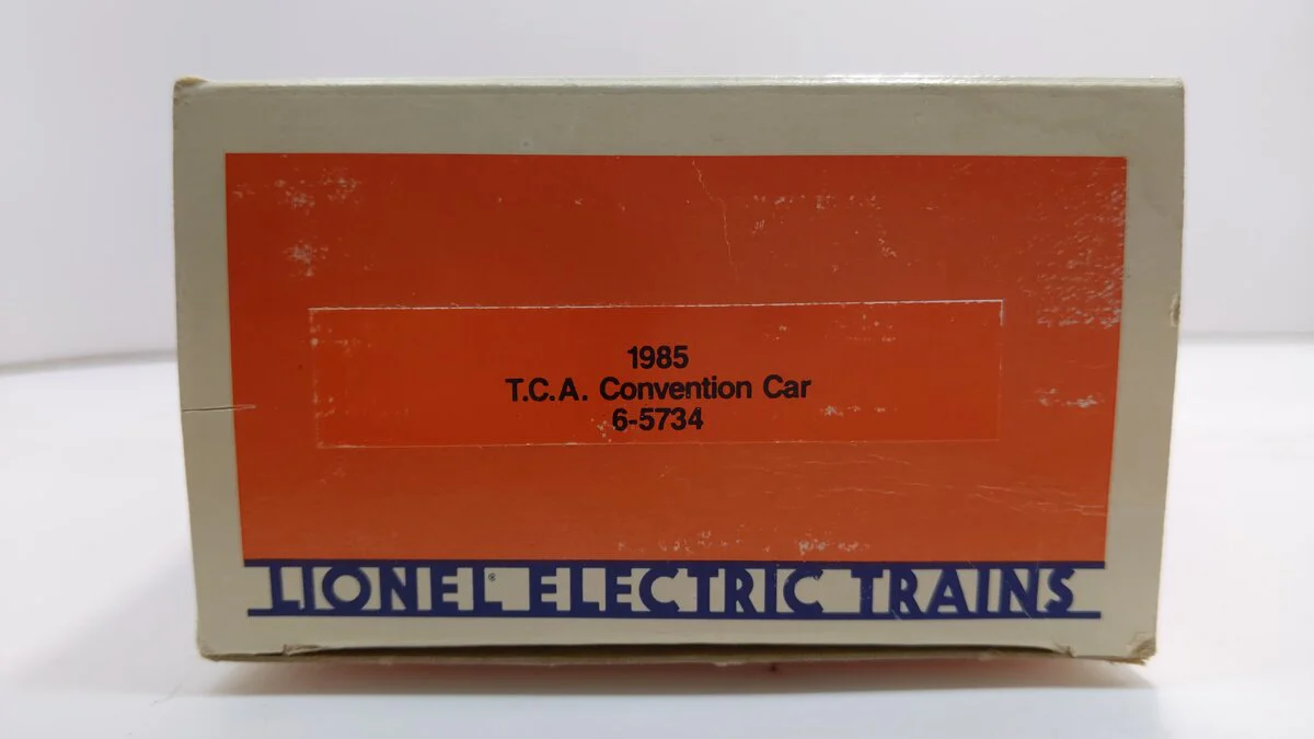 Lionel 6-5734 O Gauge TCA 1985 Convention Car LN/Box - Image 9