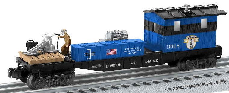 Lionel 6-58044 O Gauge B&M LOTS 2018 Welding Car #3918 NIB