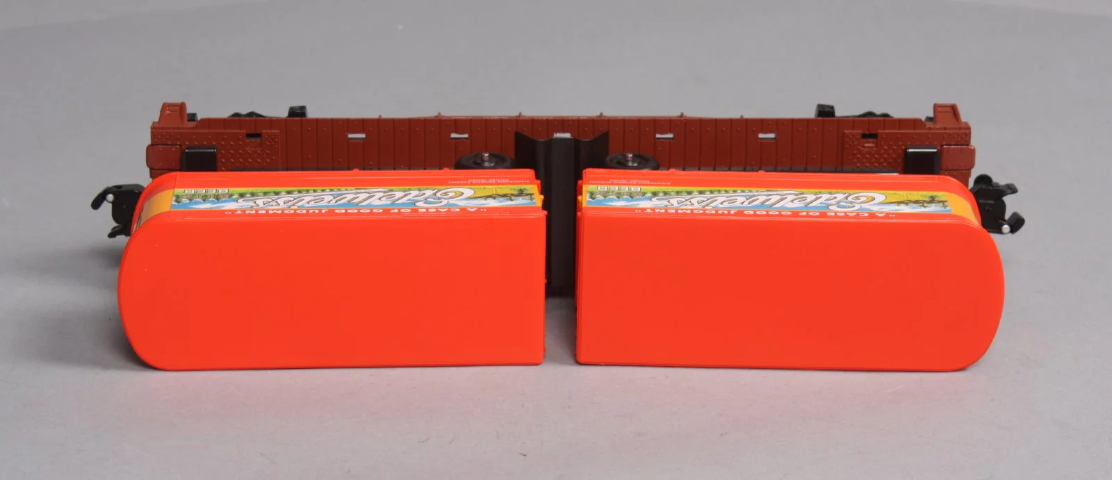 Lionel 6-58223 O Gauge LOTS 2015 Convention Flatcar w/Trailers LN/Box - Image 3