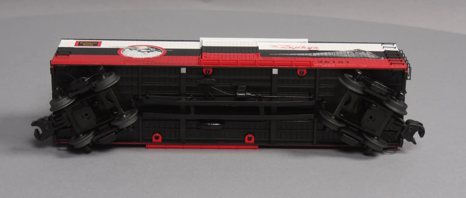 Lionel 6-58228 O Gauge Burlington Zephyr LOTS 2015 Double-Sheathed Boxcar #36151 LN/Box - Image 11