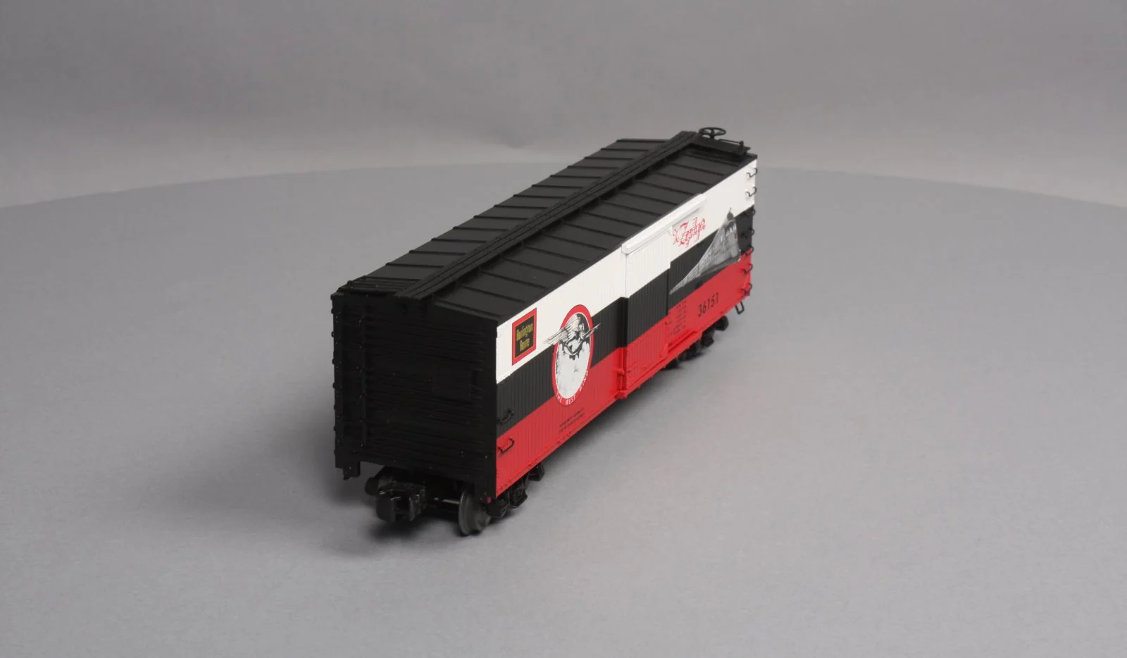 Lionel 6-58228 O Gauge Burlington Zephyr LOTS 2015 Double-Sheathed Boxcar #36151 LN/Box - Image 9