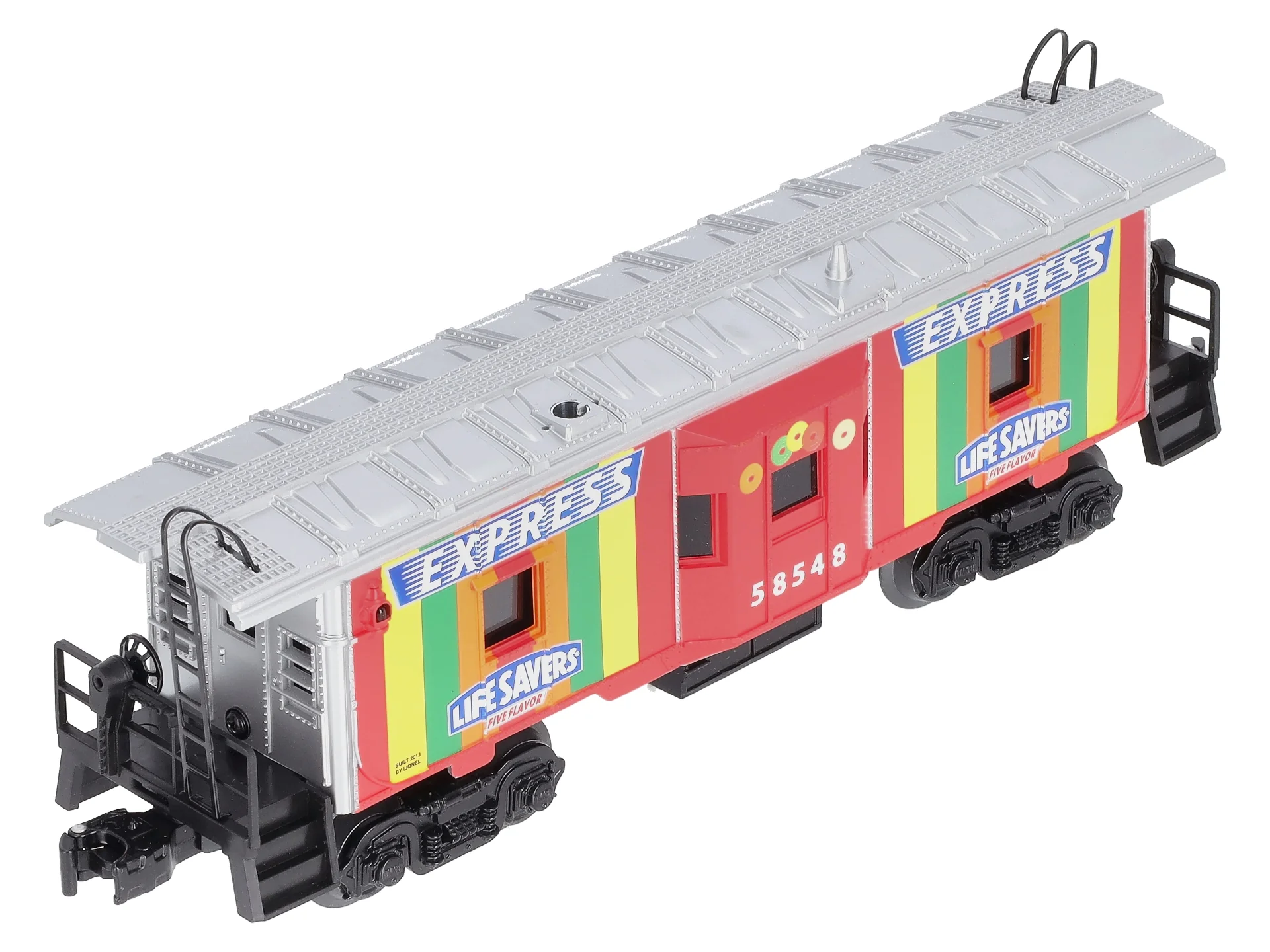 Lionel 6-58548 O Gauge Lifesavers SW Bay Window Caboose #58548 EX - Image 3