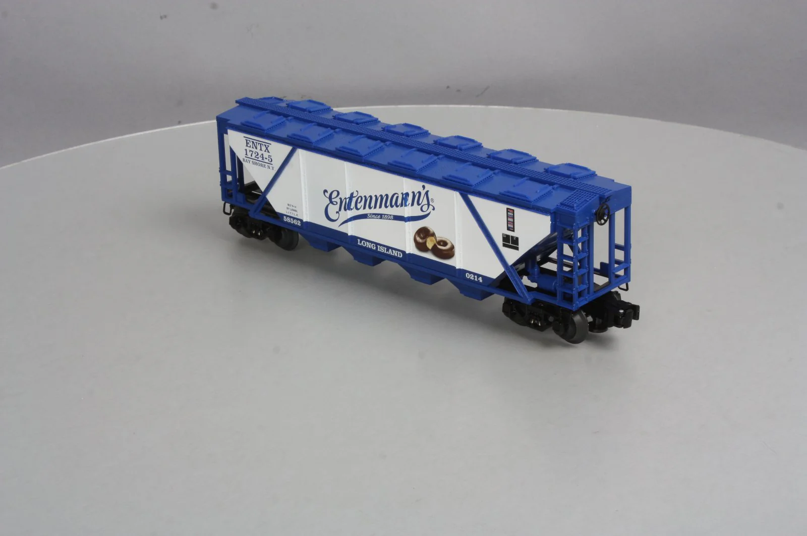 Lionel 6-58562 O Gauge Little Entenmann's Covered Quad Hopper #1724-5 LN/Box - Image 7