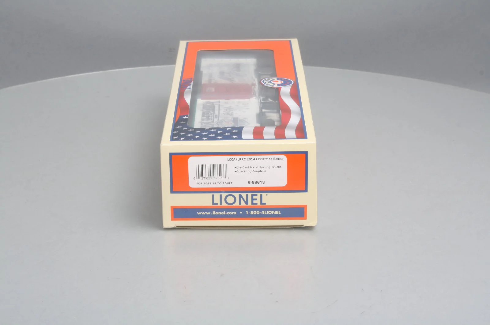 Lionel 6-58613 O Gauge LCCA/LRRC 2014 Christmas Boxcar LN/Box - Image 12