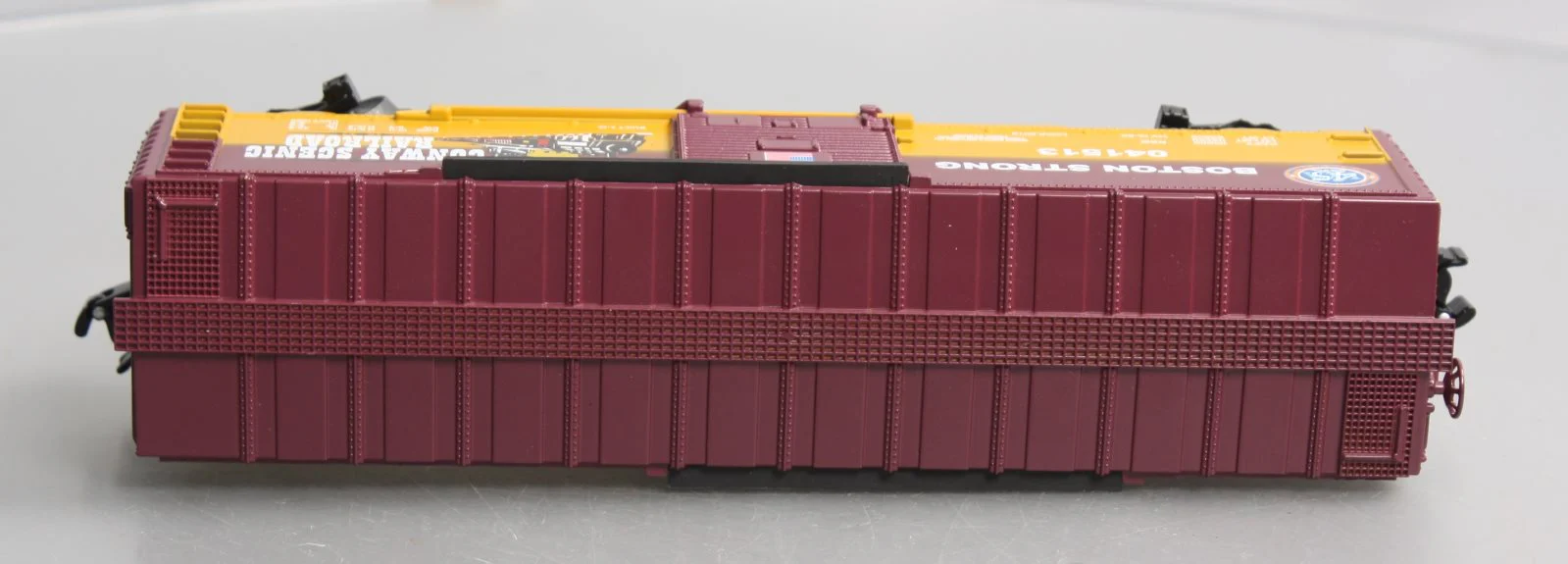 Lionel 6-59014 O Gauge Conway Scenic RR Boston Strong Boxcar #041513 LN - Image 9