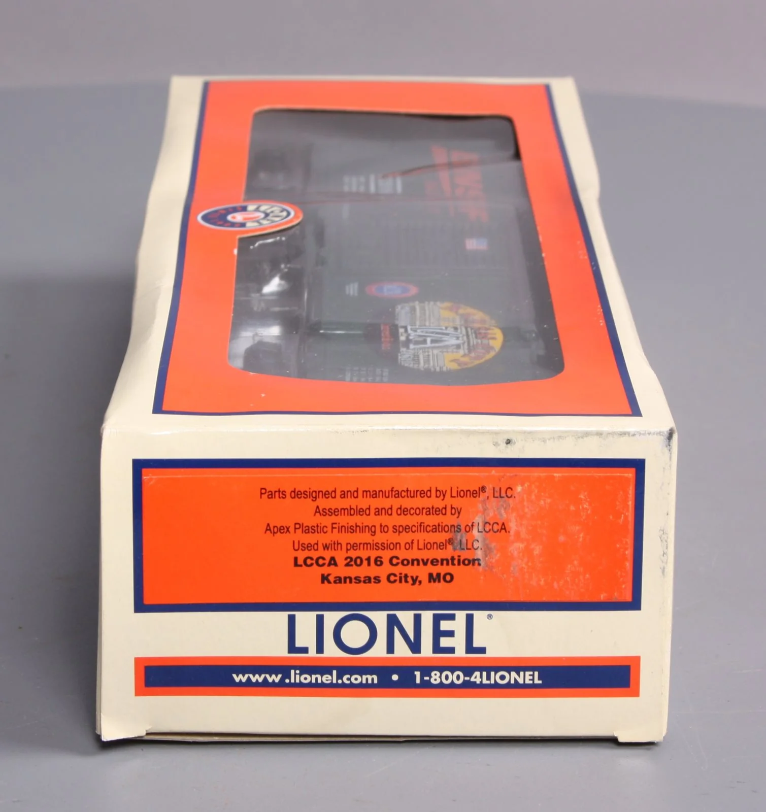 Lionel 6-59017 O Gauge LCCA 2016 Kansas City Convention BNSF Train Ride Boxcar LN/Box - Image 12