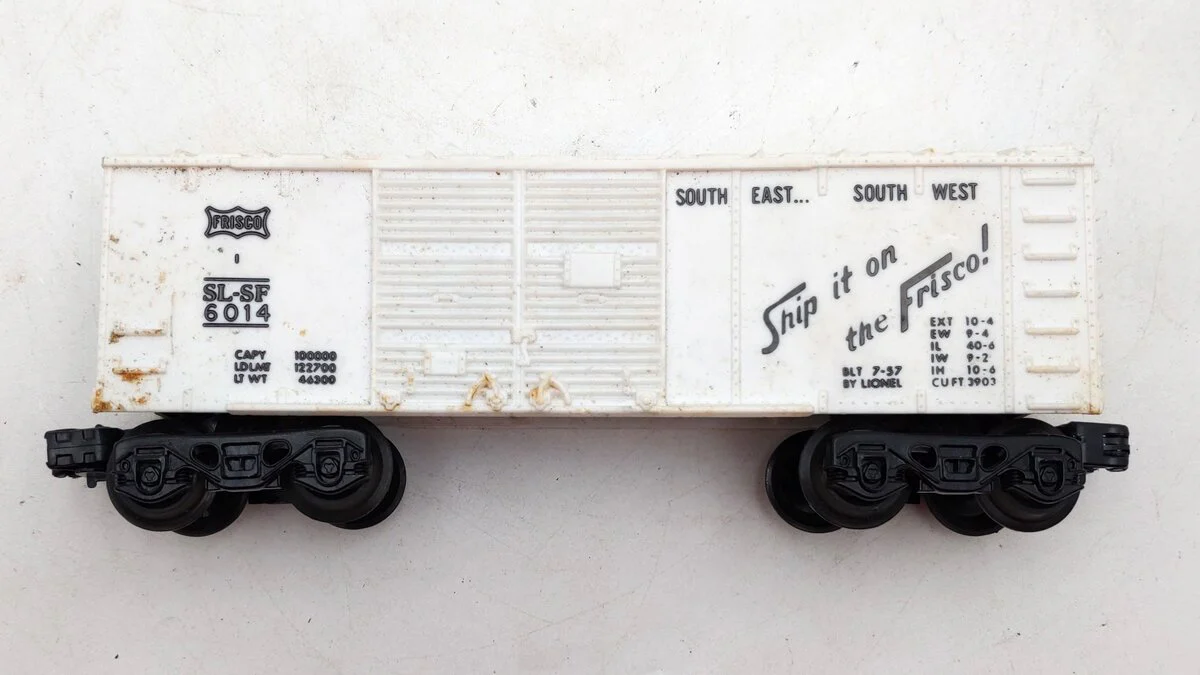 Lionel 6-6014 O Gauge Frisco SL-SF Box Car #6014 VG