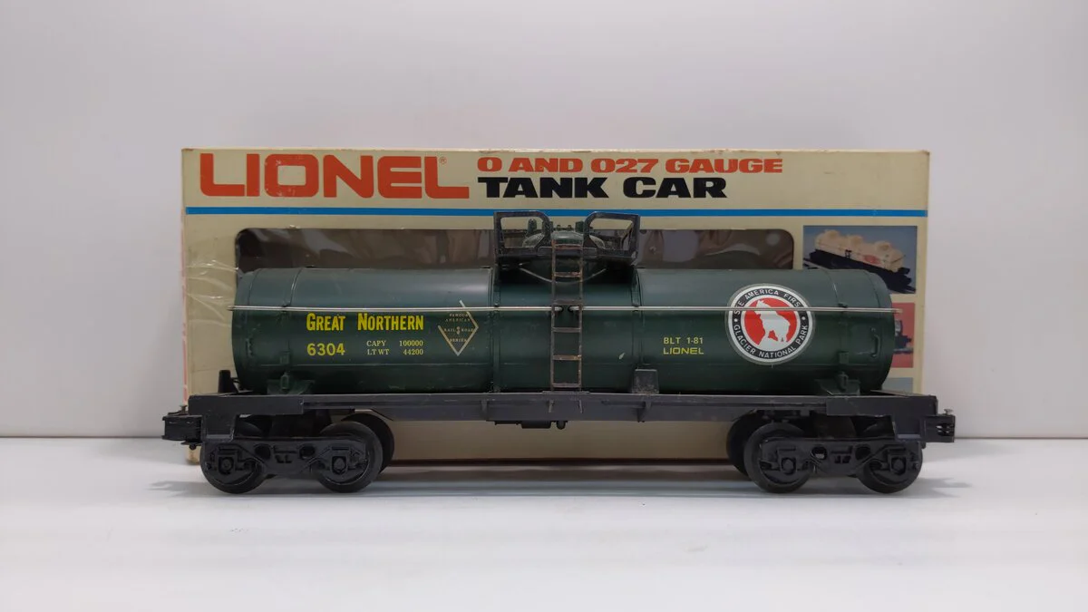Lionel 6-6304 O Famous American Railroad Great Northern Single Dome Tank Car LN/Box - Image 2