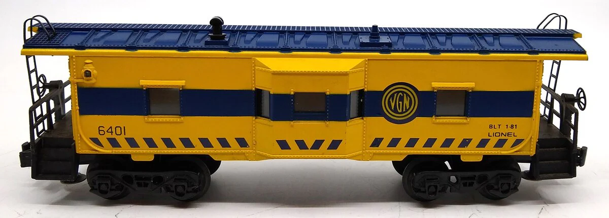 Lionel 6-6401 O Gauge Virginian Bay-Window Caboose #6401 EX/Box - Image 3