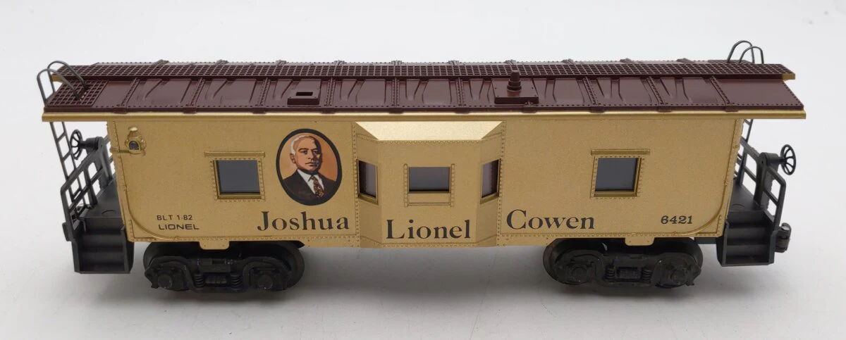 Lionel 6-6421 O Gauge Joshua L. Cowen Bay Window Illuminated Caboose EX/Box - Image 2