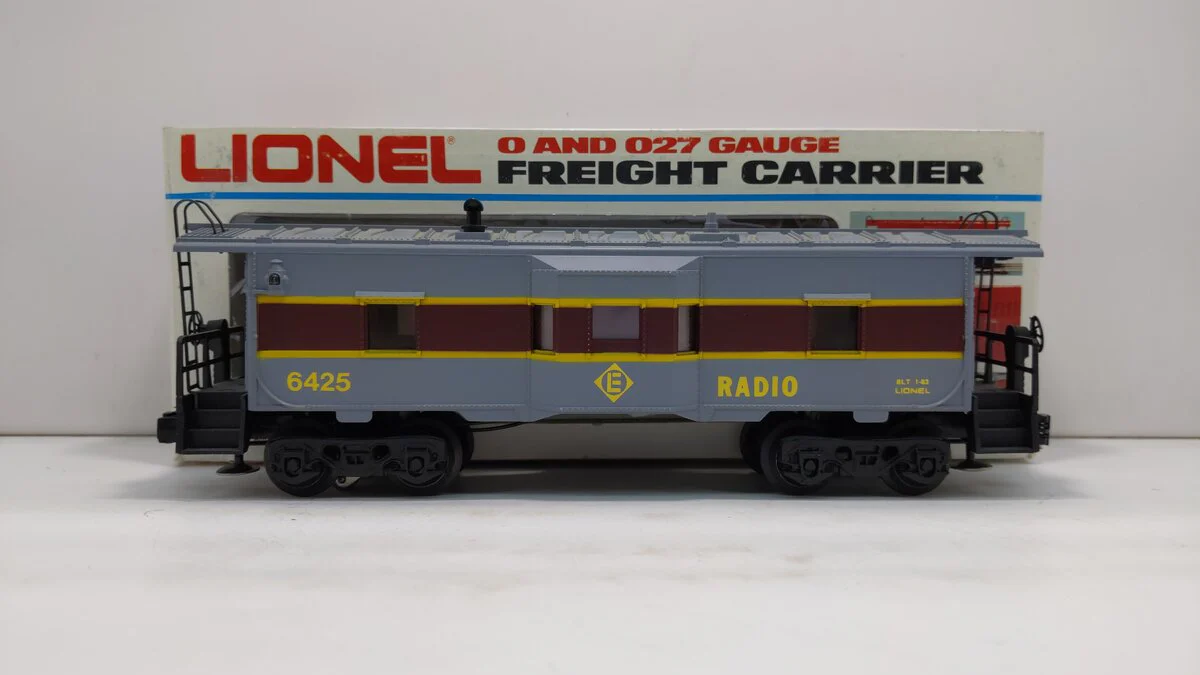 Lionel 6-6425 O Gauge Erie Lackawanna Bay Window Caboose #6425 EX/Box - Image 10