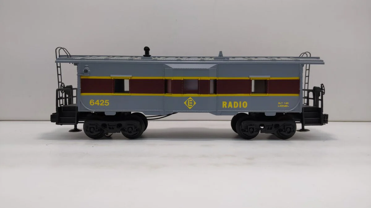 Lionel 6-6425 O Gauge Erie Lackawanna Bay Window Caboose #6425 EX/Box - Image 11