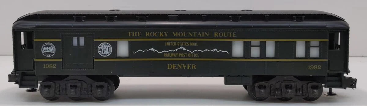Lionel 6-7205 O Gauge TCA 1982 The Rocky Mountain Route 'Denver' Combination Car EX/Box - Image 2
