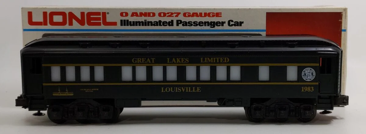 Lionel 6-7206 O Gauge TCA 1983 Great Lakes Limited "Louisville" Passenger Car EX/Box