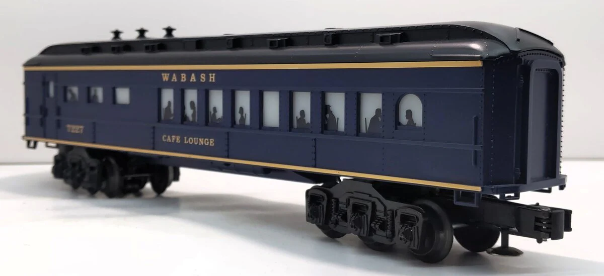 Lionel 6-7227 O Gauge Wabash Café Lounge Car #7227 EX/Box - Image 4