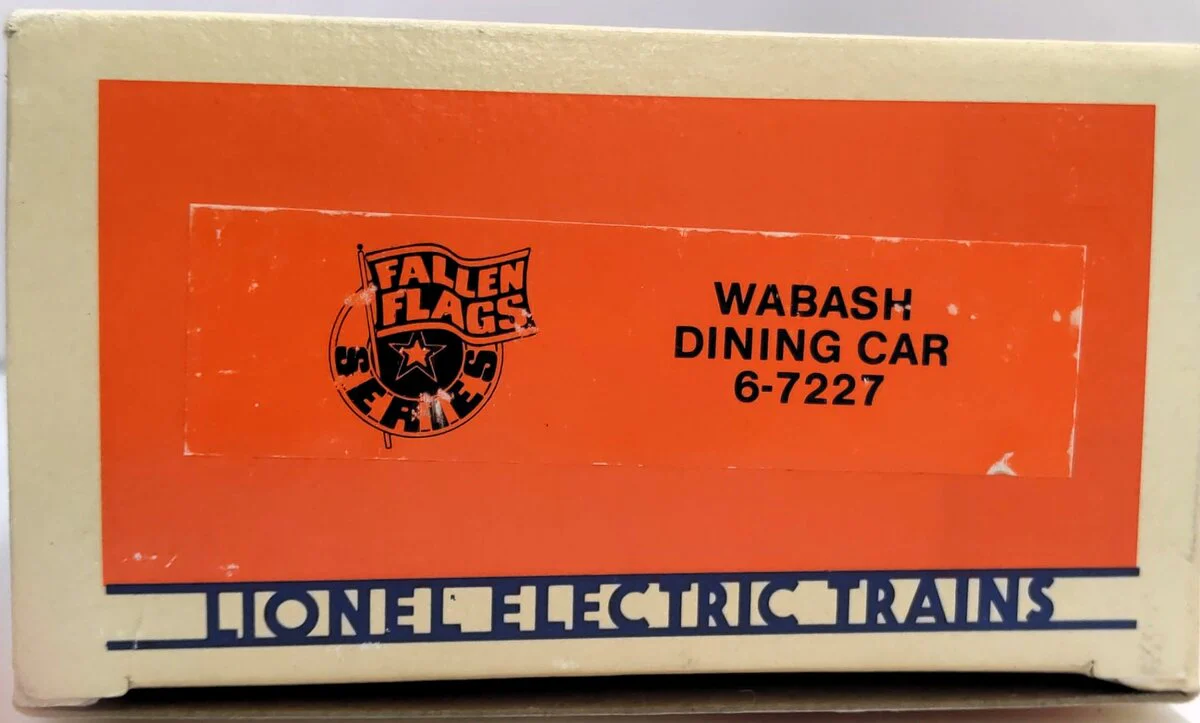 Lionel 6-7227 O Gauge Wabash Café Lounge Car #7227 EX/Box - Image 6