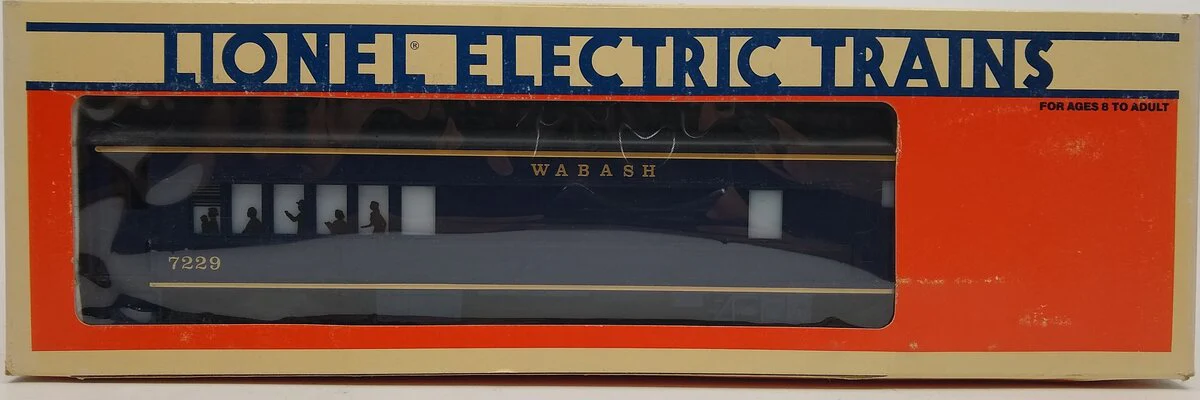Lionel 6-7229 O Gauge Wabash Combination Car EX/Box - Image 2
