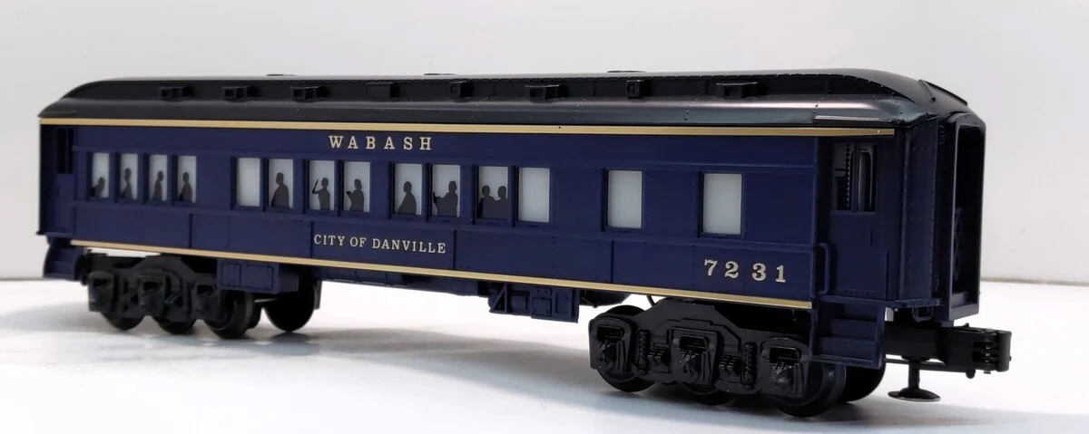 Lionel 6-7231 O Gauge Wabash "City Of Danville" Coach Car EX/Box - Image 4