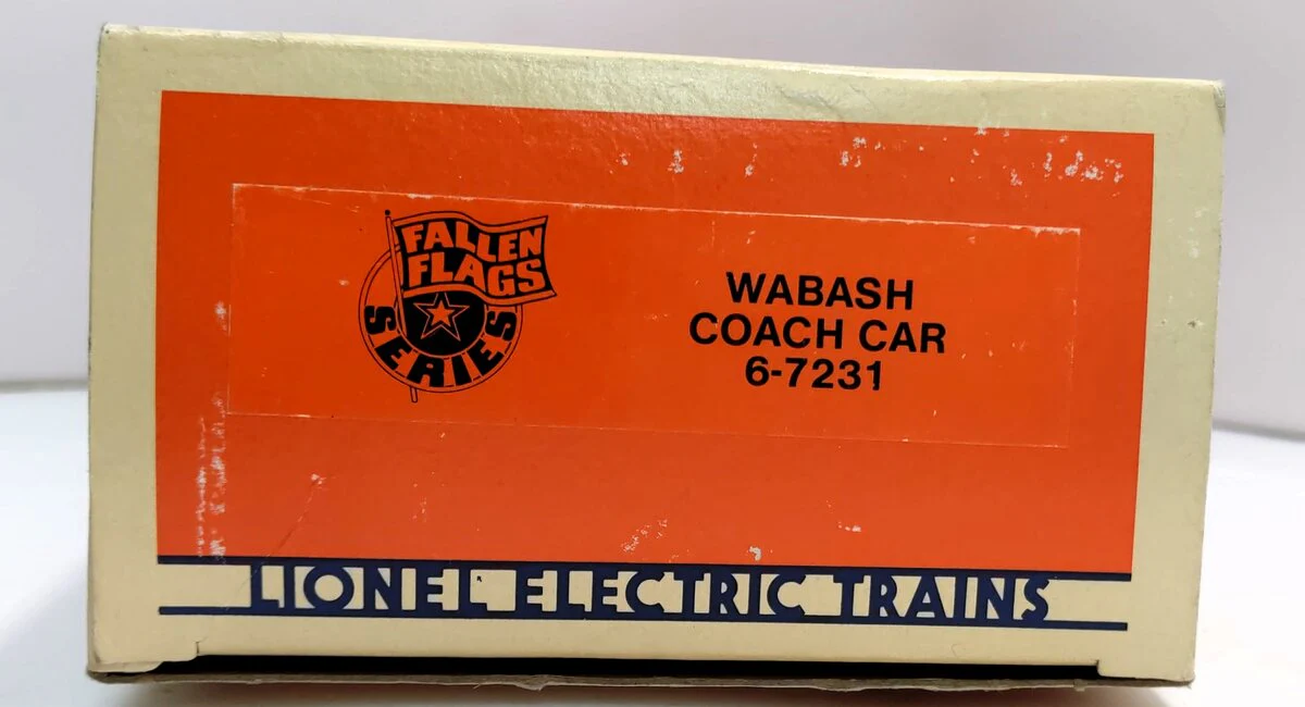 Lionel 6-7231 O Gauge Wabash "City Of Danville" Coach Car EX/Box - Image 6