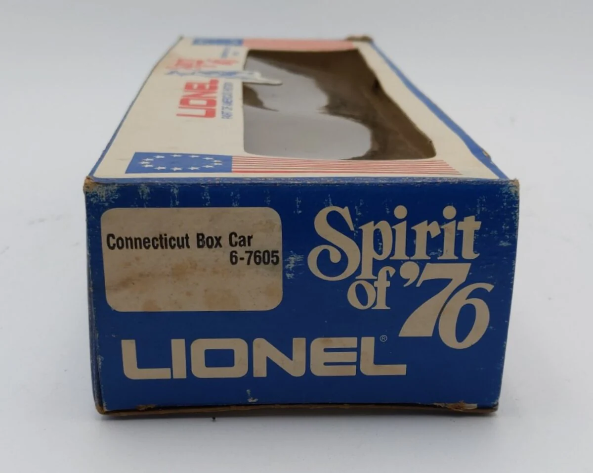 Lionel 6-7605 O Gauge Spirit of 76 State of Connecticut Boxcar #7605 LN/Box - Image 5