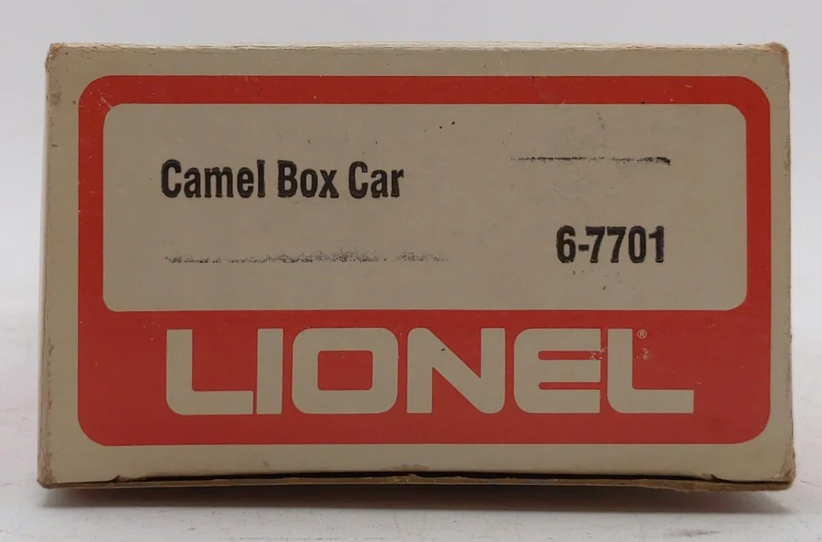 Lionel 6-7701 O Gauge Camel Billboard Boxcar #7701 LN/Box - Image 6