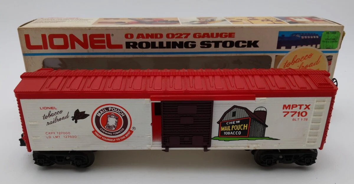 Lionel 6-7710 O Gauge Mail Pouch Refrigerator Car LN/Box