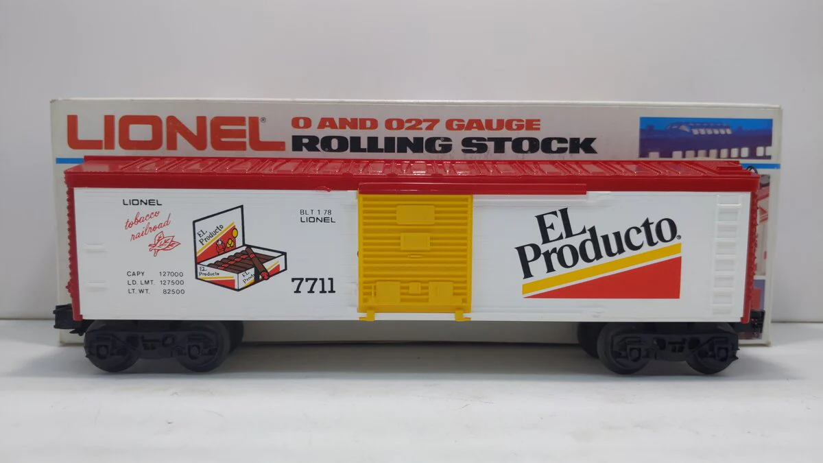 Lionel 6-7711 O Gauge El Producto Boxcar LN/Box