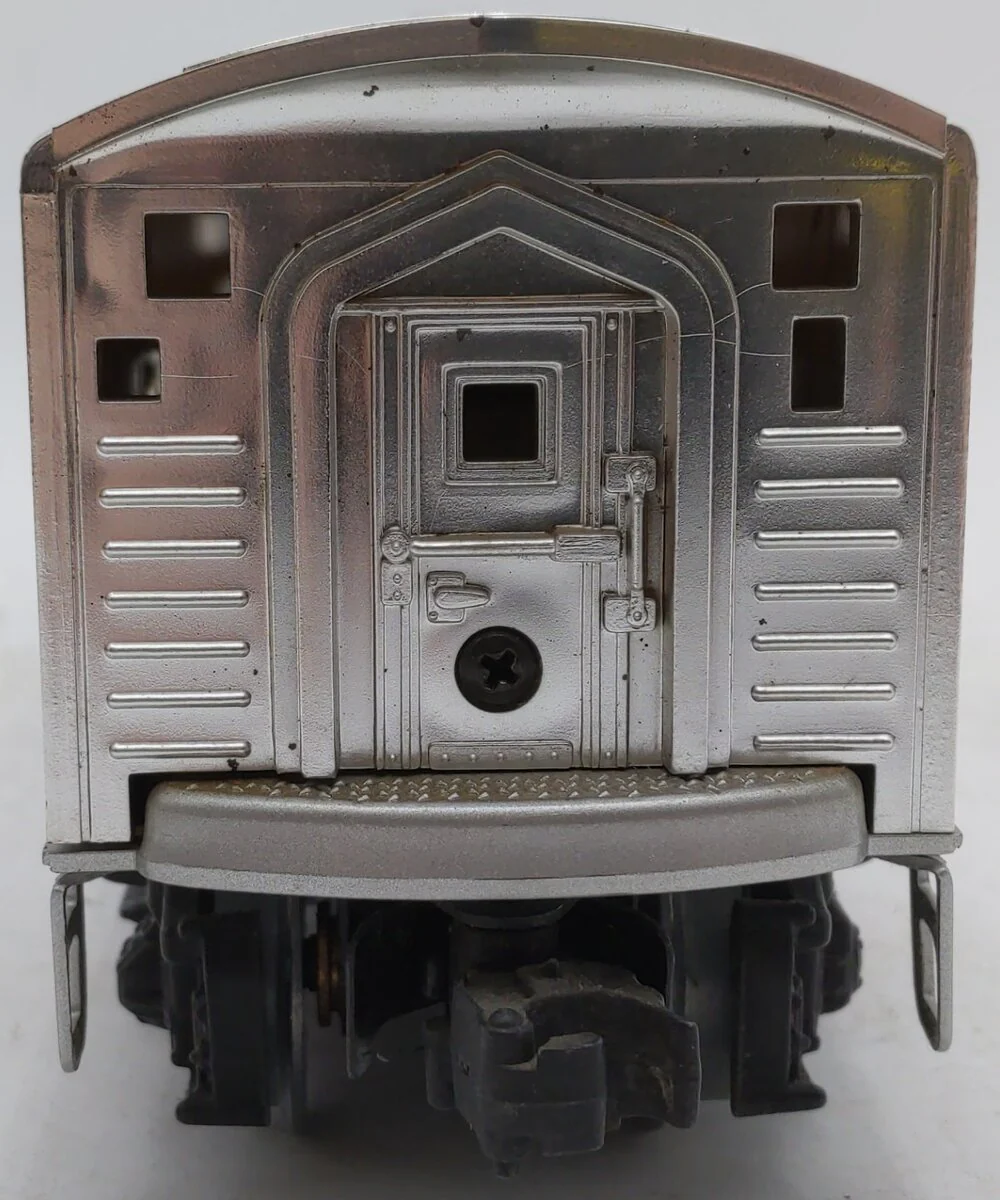 Lionel 6-8062 O Burlington F-3 B-Unit Chrome Non-Powered Diesel Locomotive #8062 EX/Box - Image 5