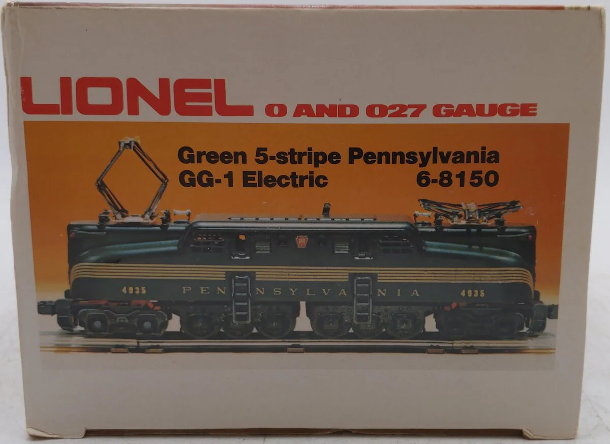 Lionel 6-8150 O Gauge Pennsylvania Green GG-1 Electric Locomotive VG/Box - Image 8