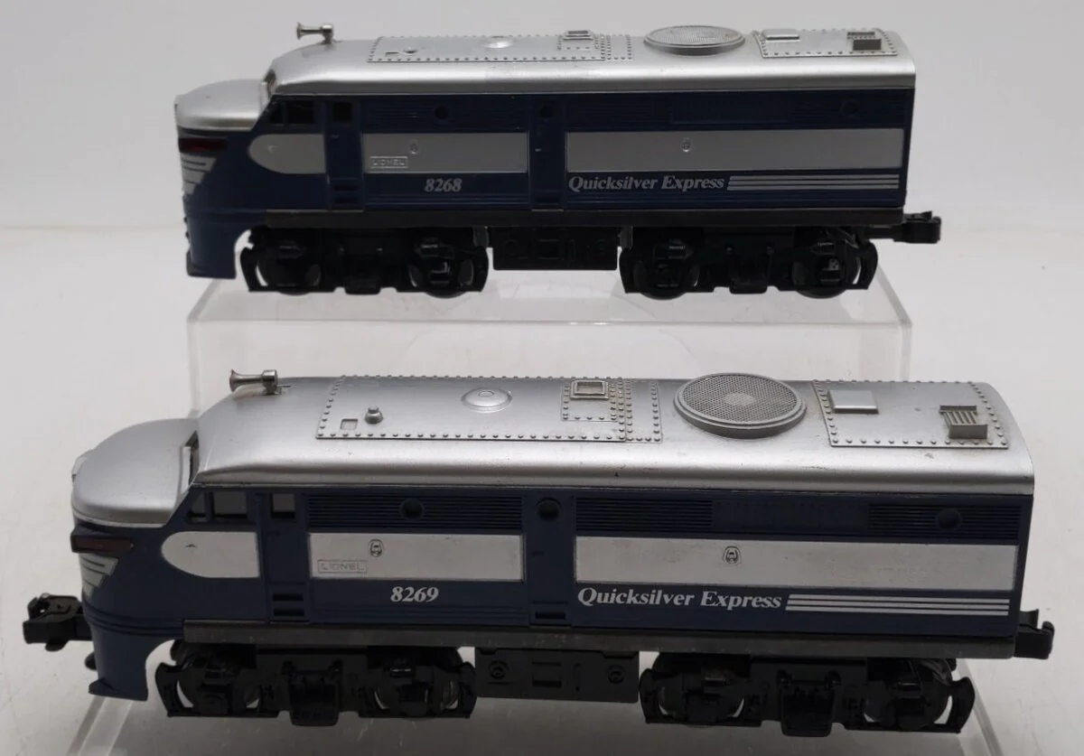 Lionel 6-8268 O Gauge Quicksilver Express Alco AA Units Diesel Loco #8268/#8269 VG