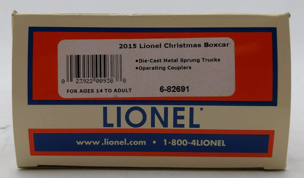 Lionel 6-82691 O Gauge 2015 Christmas Santa & Frosty Boxcar LN/Box - Image 5