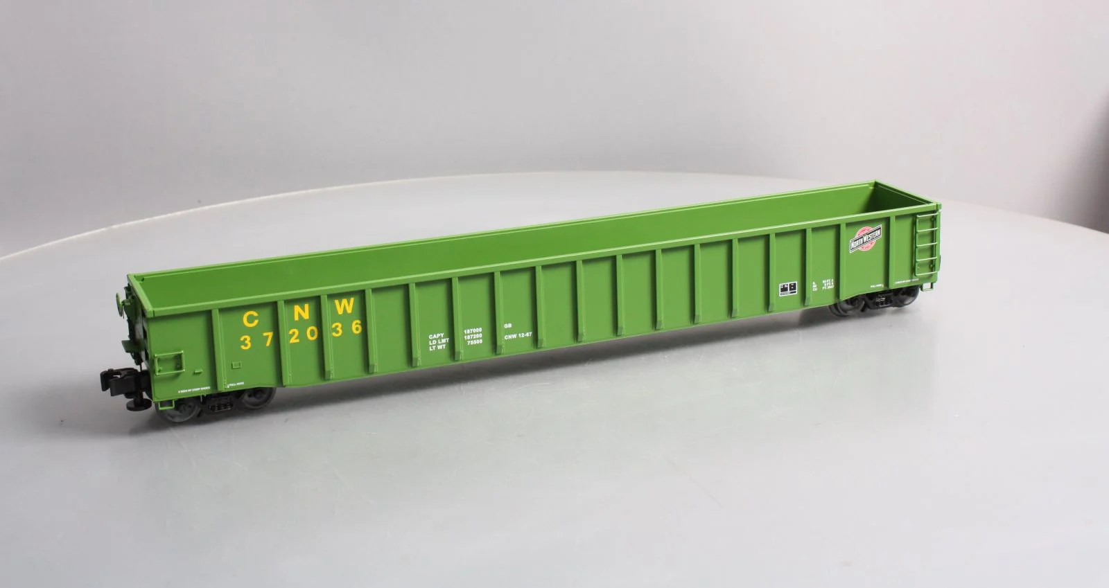 Lionel 6-83318 O Gauge Chicago & North Western 65' Mill Gondola #342036 LN/Box - Image 6