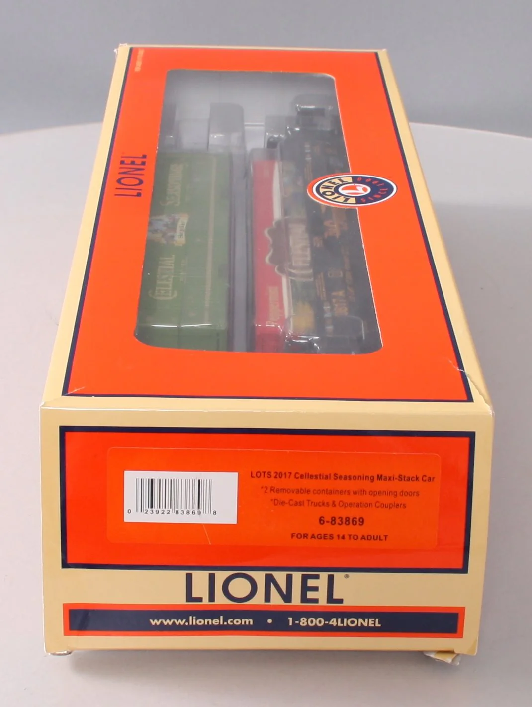 Lionel 6-83869 O Gauge Cellestial Seasoning "LOTS 2017" Maxi-Stack Car #3817 LN/Box - Image 12