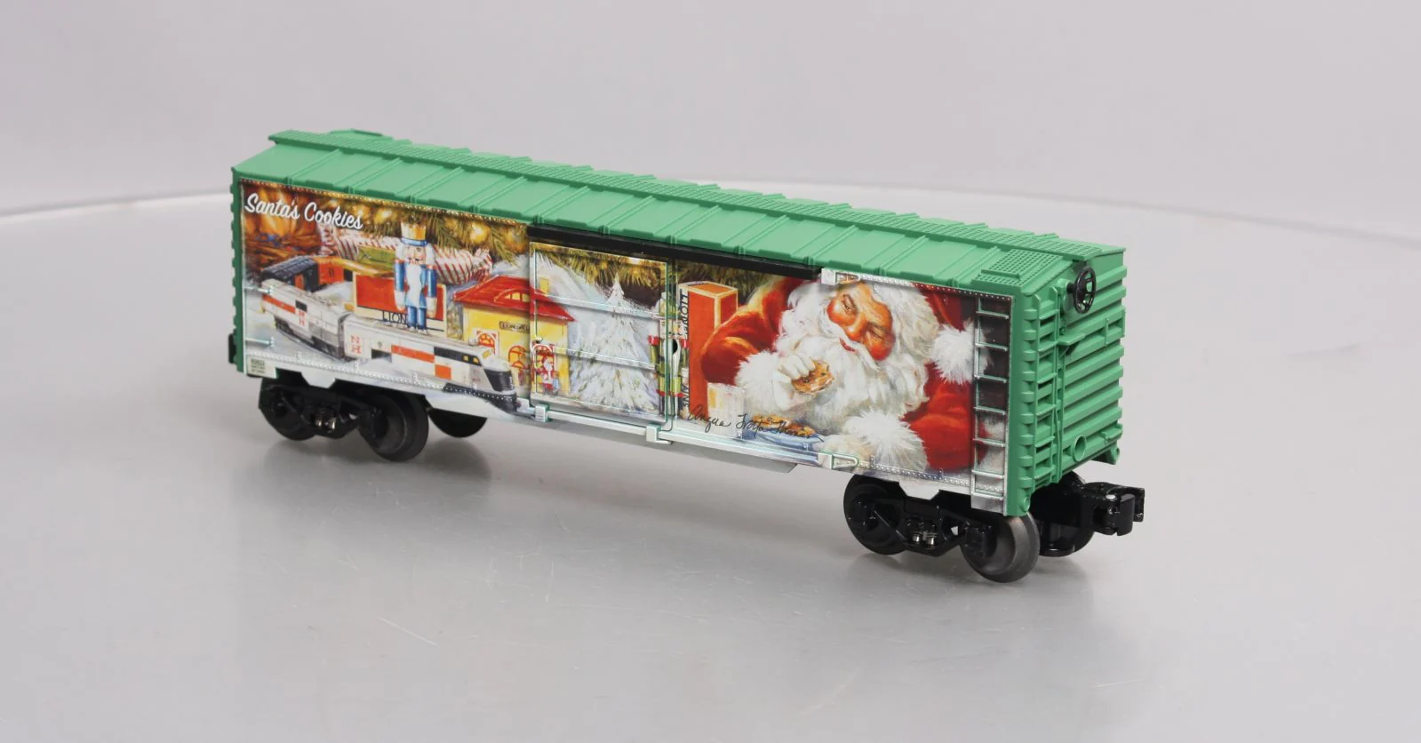 Lionel 6-83923 O Gauge Angela Trotta Thomas Santa's Cookies Boxcar LN/Box - Image 3