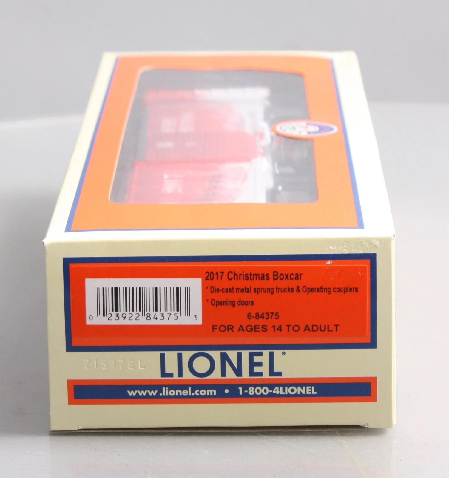 Lionel 6-84375 O Christmas Boxcar 2017 LN/Box - Image 12