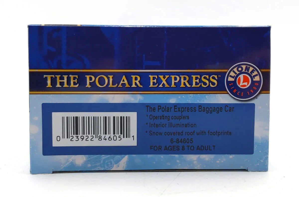 Lionel 6-84605 O The Polar Express Baggage Car LN/Box - Image 5