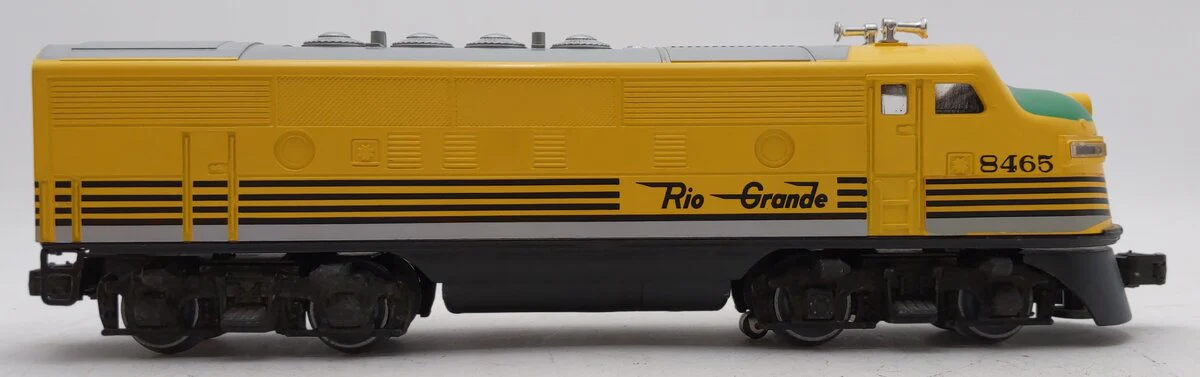 Lionel 6-8465 O Gauge Rio Grande F3A Dummy Diesel Locomotive LN/Box - Image 2