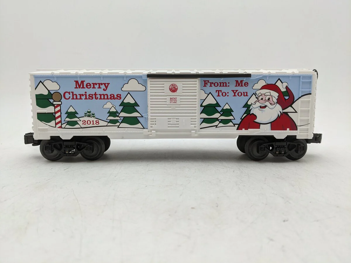 Lionel 6-84747 O 2018 Christmas Boxcar LN/Box - Image 2