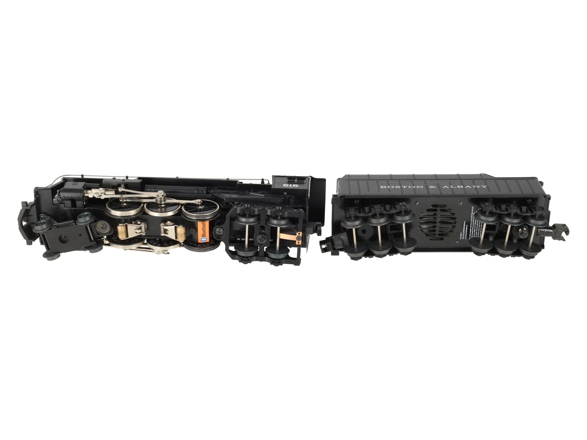 Lionel 6-84935 O Boston & Albany LionChief+ Hudson Steam with Bluetooth #616 LN/Box - Image 4