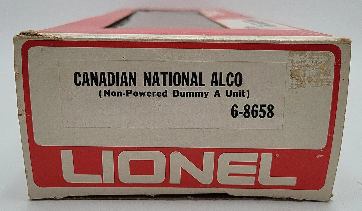 Lionel 6-8658 Canadian National Alco A Dummy Diesel Loco EX/Box - Image 8