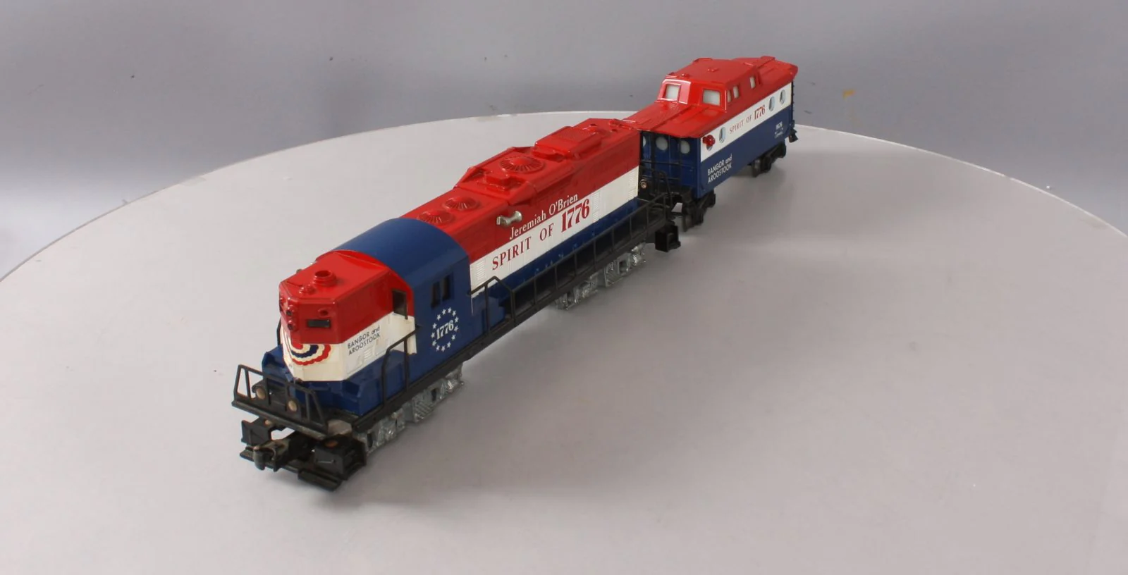Lionel 6-8665 O Gauge BAR Jeremiah O' Brien GP-9 Diesel Locomotive & Caboose LN/Box - Image 8