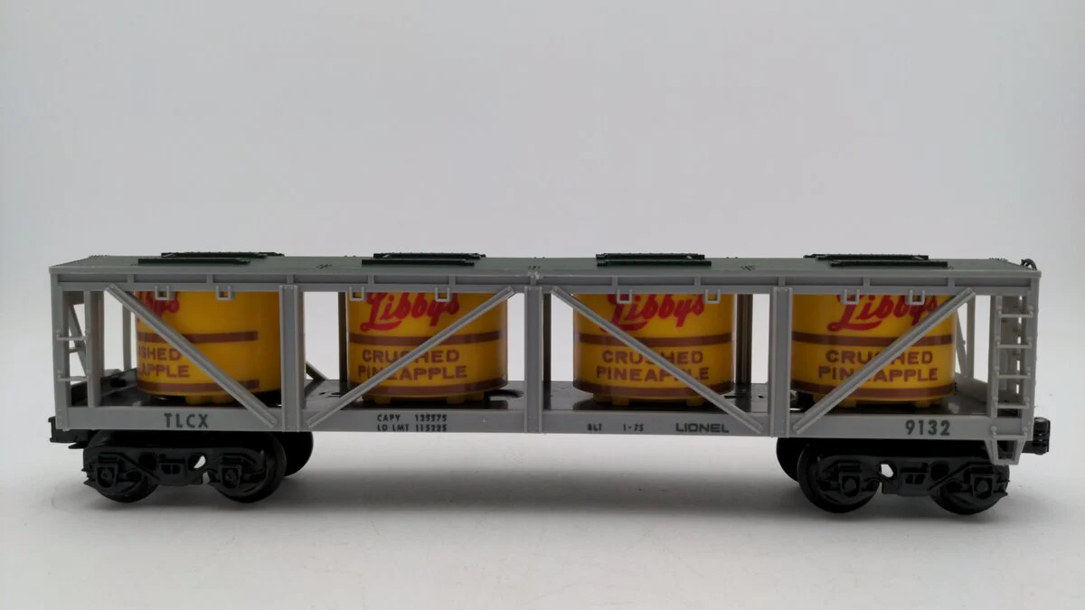 Lionel 6-9132 O Gauge Libbys Crushed Pineapple Vat Car EX/Box - Image 2