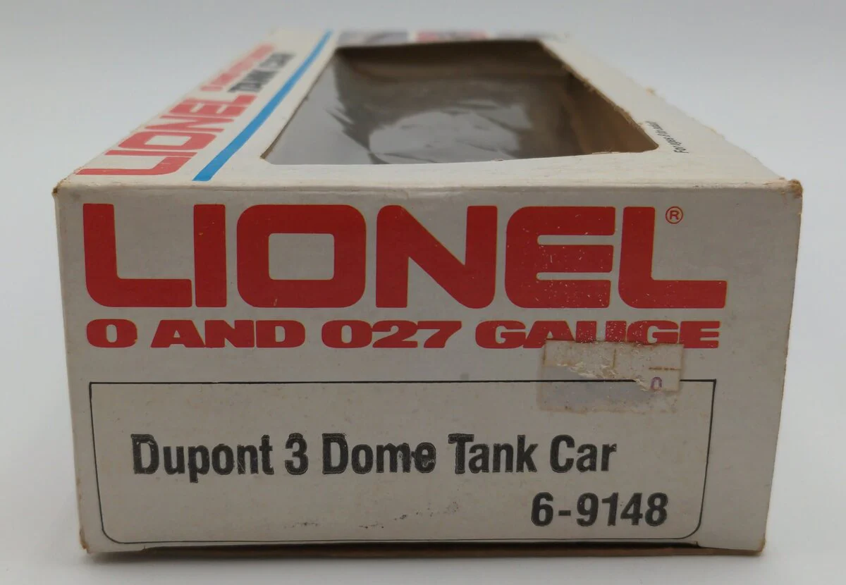 Lionel 6-9148 O Gauge DuPont Triple Dome Tank Car #9148 EX/Box - Image 8