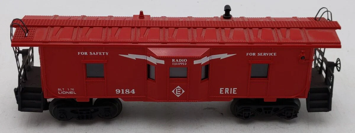 Lionel 6-9184 O Gauge Erie Bay Window Illuminated Caboose #9184 EX